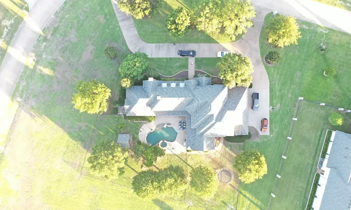 New shingle roof installation on a home in Jacinto City